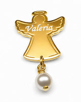 Pin Angel con Nombre Engrabado