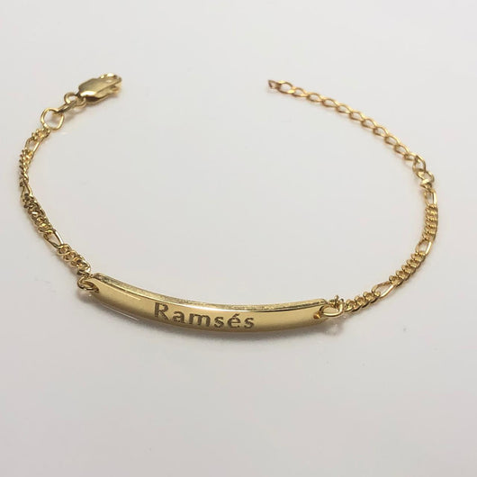 Brazalete (Guillo) Placa Engrabada