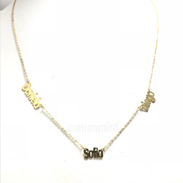 Multi Name Necklace (3)